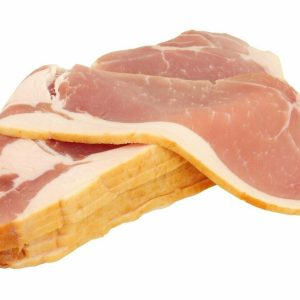 Sliced free range back rashers