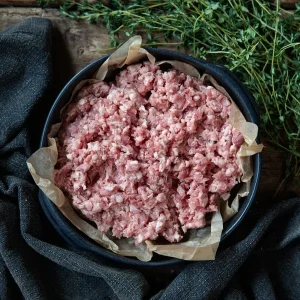 Pork Mince in a dish